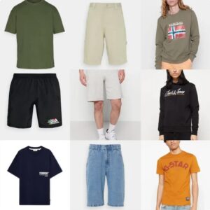 Liquidations Vêtements de marques renommés pour hommes : Tommy Hilfiger, Mango, Under...